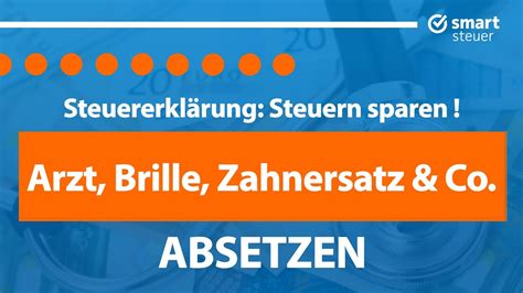 brille absetzen steuerkosten.